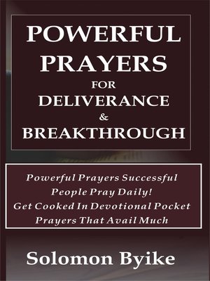 cover image of Powerful Prayers for Deliverance & Breakthrough